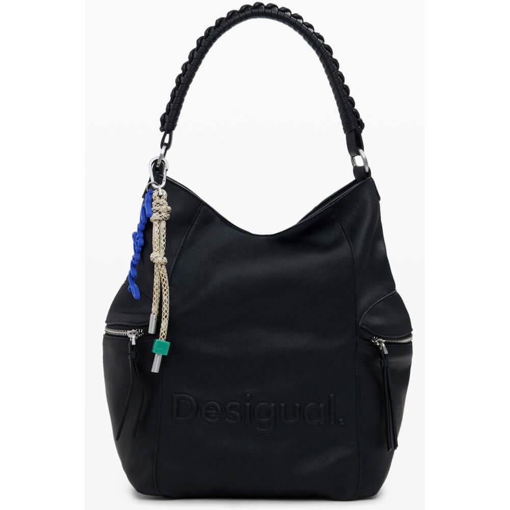 Desigual Black Polyethylene Backpack