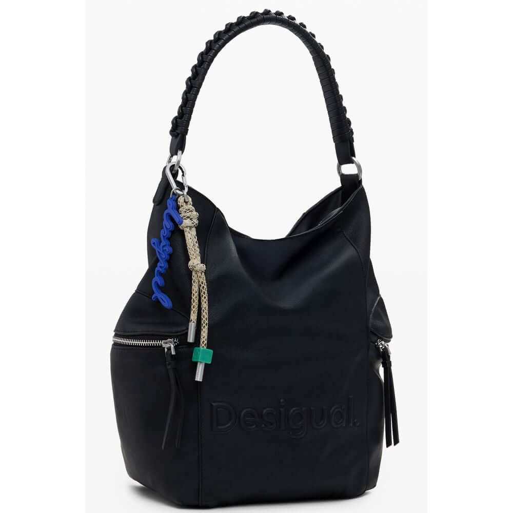 Desigual Black Polyethylene Backpack