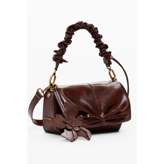 Desigual Brown Polyethylene Women Handbag DE-39794