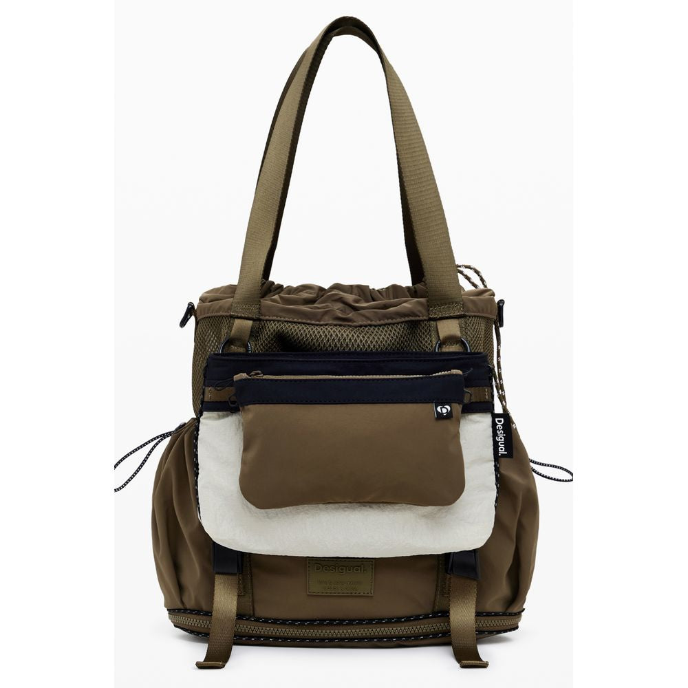 Desigual Green Polyester Handbag