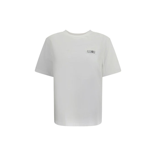 MM6 White Cotton T-Shirt