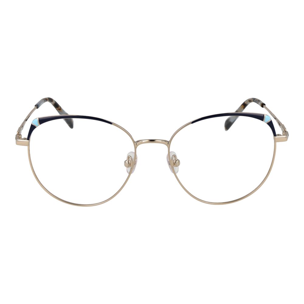 Emilio Pucci Gold Women Glasses Frame