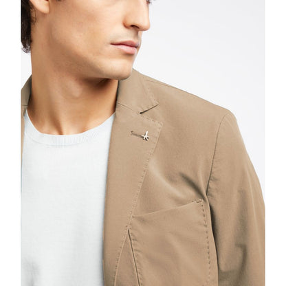 AT.P.CO Beige Technical Fabric Men Jacket