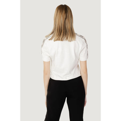 Guess Active Cream Cotton T-Shirt