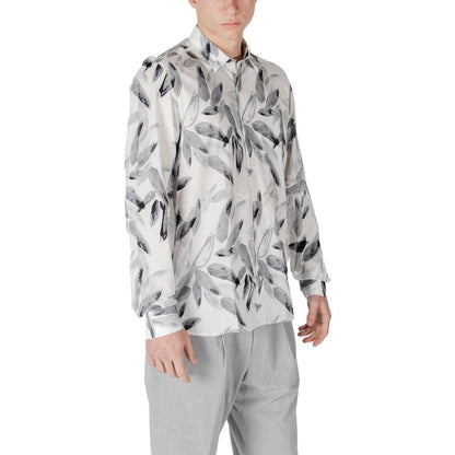 Antony Morato White Viscose Shirt