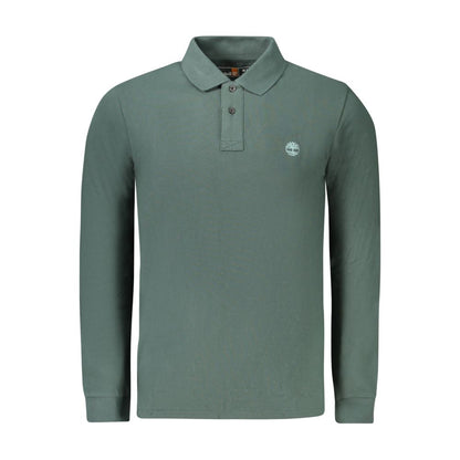 Timberland Green Cotton Polo Shirt