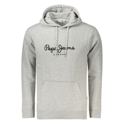 Pepe Jeans Gray Cotton Sweatshirt