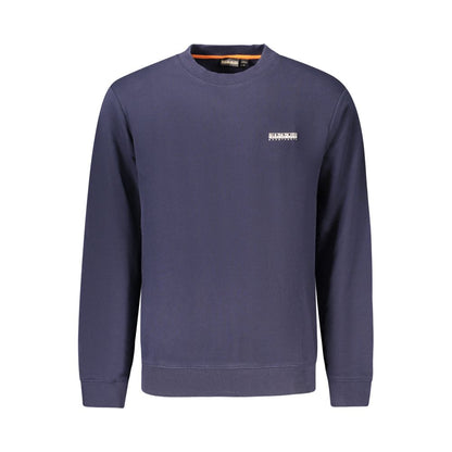Napapijri Blue Cotton Sweatshirt
