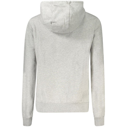 Napapijri Gray Cotton Sweatshirt