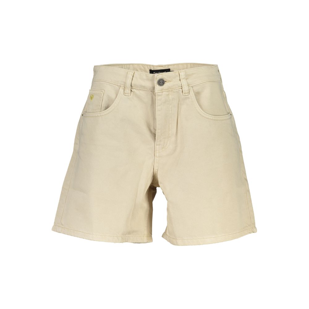 Desigual Beige Cotton Women Short