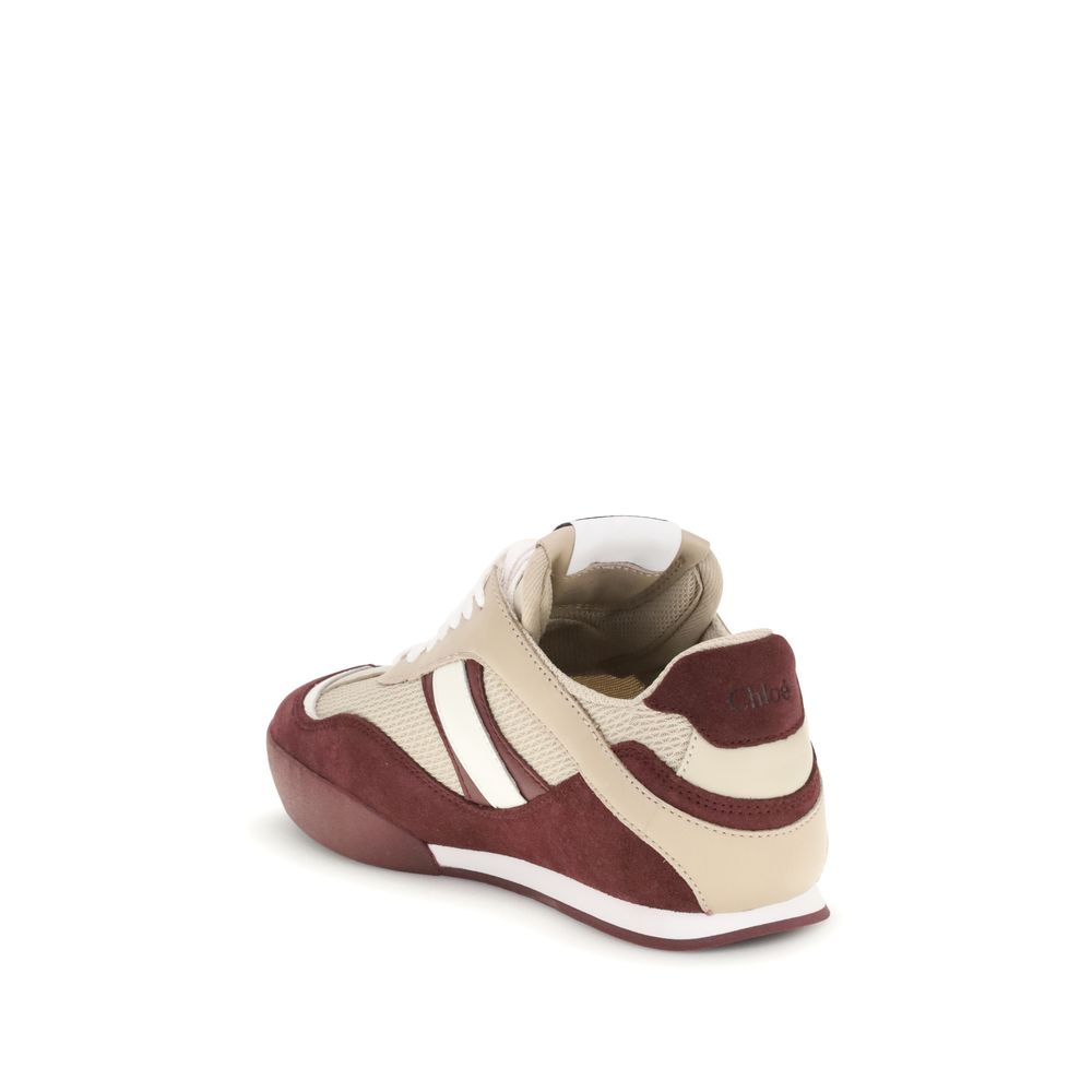 Chloé Multicolor Calf Leather Bos Taurus Athletic Sneakers