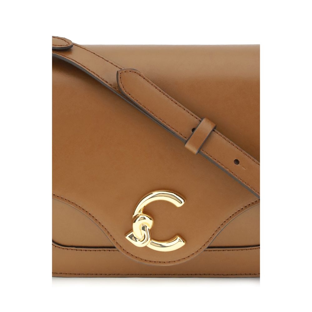 Coccinelle Brown Leather Shoulder Bag