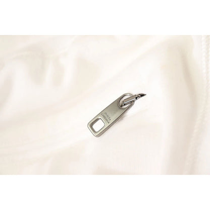 Dolce & Gabbana White Cotton Logo Patch Sweatpants Jogging Pants