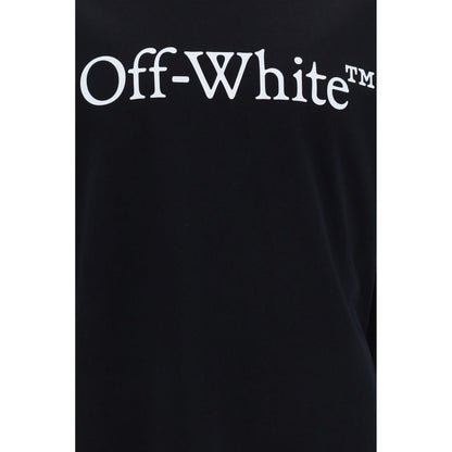 Off-White Black Cotton T-Shirt