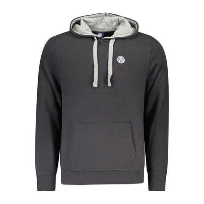 North Sails Black Cotton Sweatshirt
