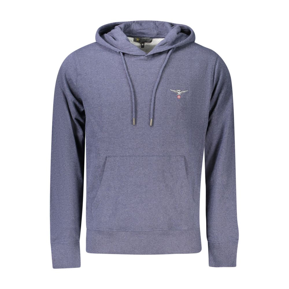 Accademia Militare Blue Cotton Sweatshirt