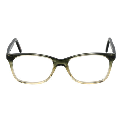 Andy Wolf Green Acetate Glasses (Frames) unisex full-rim rectangle design with demo lenses, made of green acetate, includes branded case.