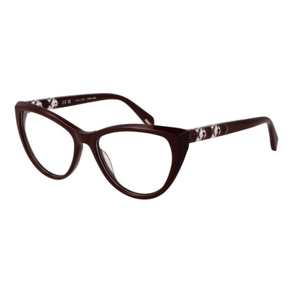 Police Burgundy Plastic Glasses (Frames)