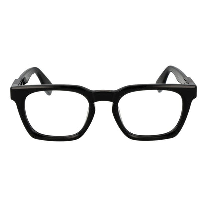Police Black Cellulose Acetate Glasses (Frames)
