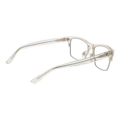 Spy Transparent Plastic Glasses (Frames), unisex full-rim rectangle style with demo lenses, transparent frame, size 55-17-145.