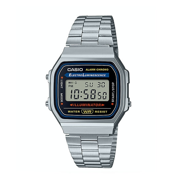 CASIO VINTAGE Mod. ICONIC - CLASSIC SILVER WATCHES