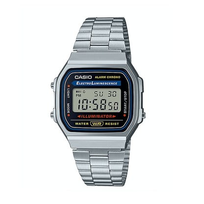 CASIO VINTAGE Mod. ICONIC - CLASSIC SILVER WATCHES