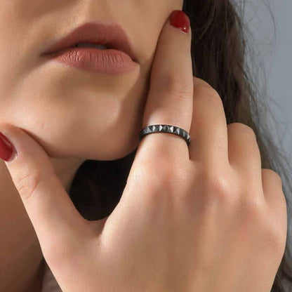 AN JEWELS JEWELRY Mod. AR.R1NS06BK-7 DESIGNER FASHION JEWELLERY