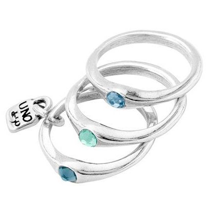 ANELLI UNO DE 50 MOD. UD_ANI0678AZUMTL15