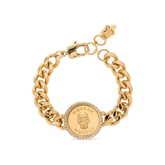 Alexander Mcqueen Alexander McQueen Bijoux Golden 813227J161G4135-P25 LDin,Spring - Summer 2025,Women,Women > Accessories,Women > Accessories > Jewellery,Yes Eu