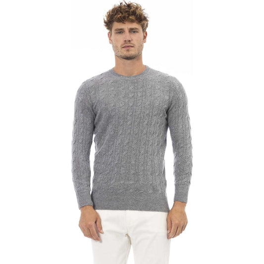 Alpha Studio Sweaters AU030C_9001GRIGIO:401361