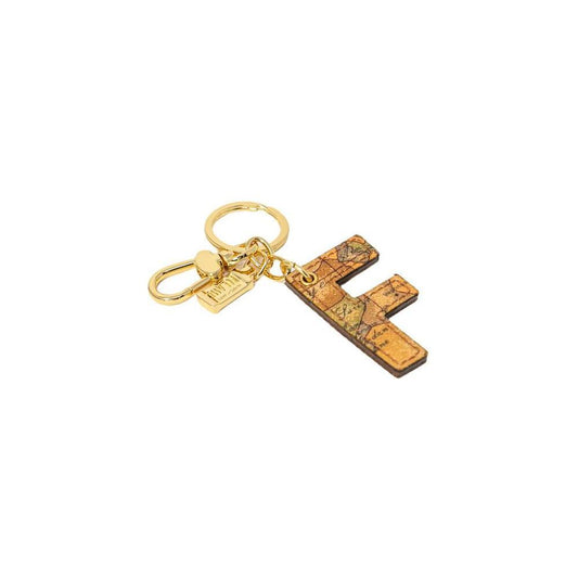 Alviero Martini Prima Classe Beige Polyethylene Keychain