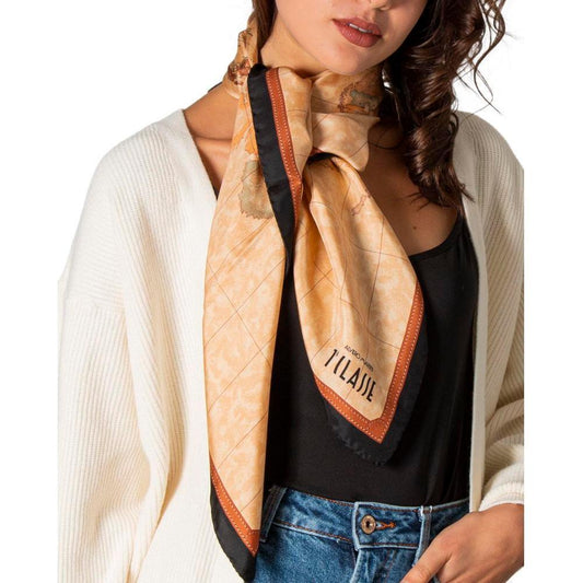 Alviero Martini Prima Classe Alviero Martini Prima Classe Beige Silk Scarf AL-7286000309-ONE SIZE 1728,71956299936,Accessories,Alviero Martini Prima Classe,Beige,New with tags,One Size,Scarves - Women - Accessories,Women,Women - Accessories