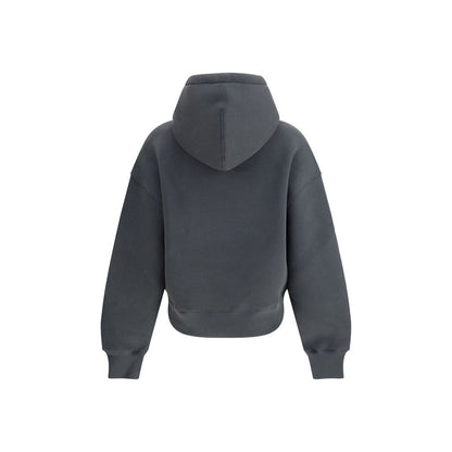 Ami Paris Gray Cotton Sweatshirt