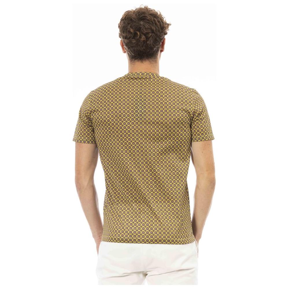 Baldinini Trend Baldinini Trend Yellow Cotton Men T-Shirt BA-23705-M 1728,67345744032,Baldinini Trend,M,Men,New with tags,T-Shirts - Men - Clothing,Yellow