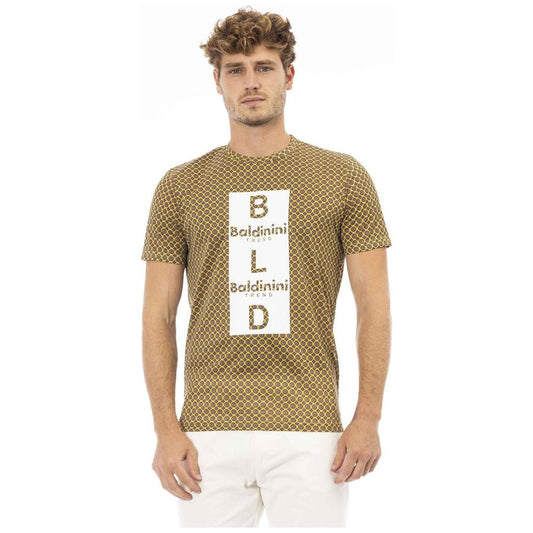 Baldinini Trend Baldinini Trend Yellow Cotton Men T-Shirt BA-23705-M 1728,67345744032,Baldinini Trend,M,Men,New with tags,T-Shirts - Men - Clothing,Yellow
