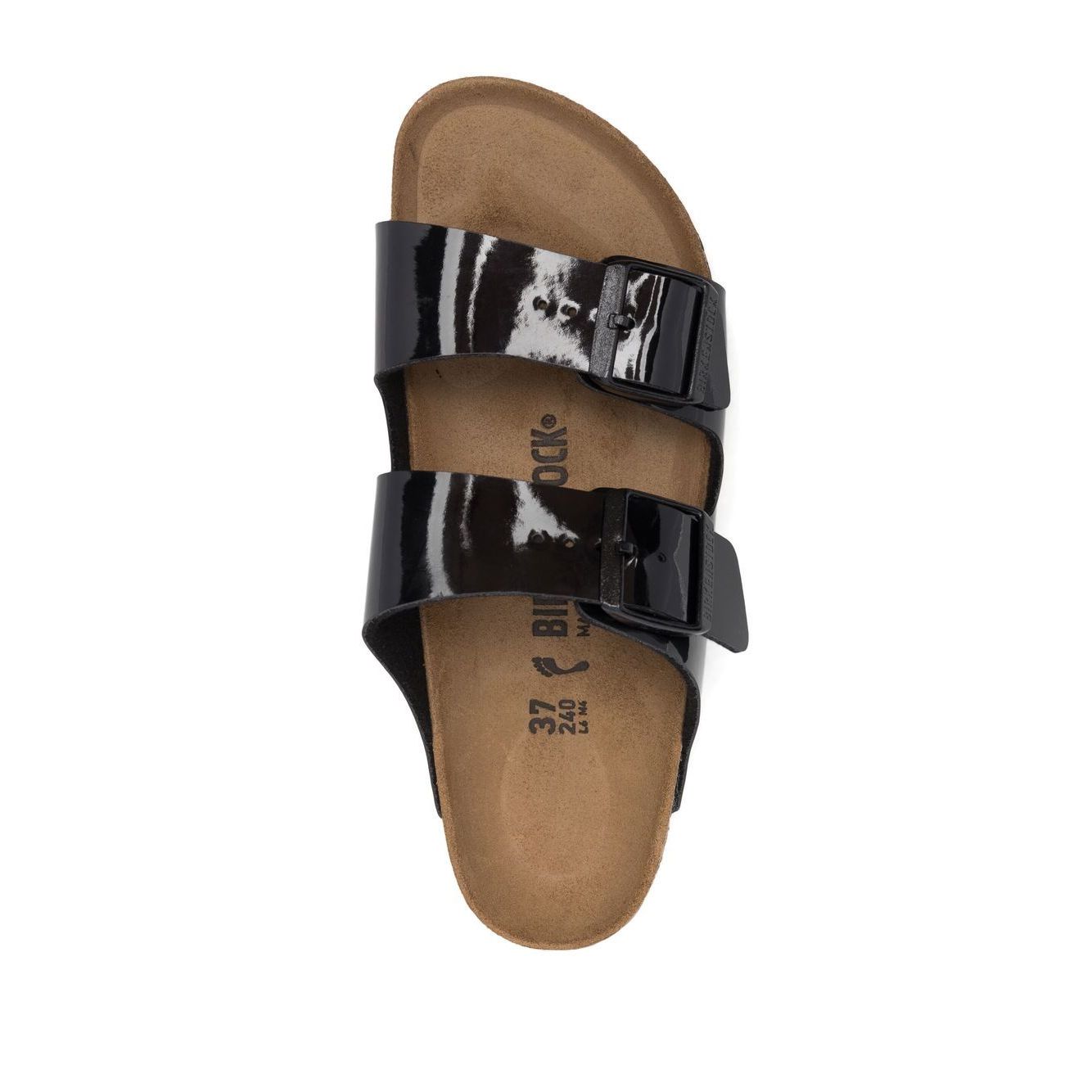 Birkenstock Arizona patent sandals