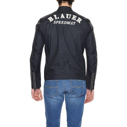 Blauer Black Polyamide Jackets & Coat
