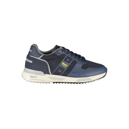 Blauer Dapper Blue Sneakers with Contrast Detailing, featuring lace-up design and durable materials for an active lifestyle.