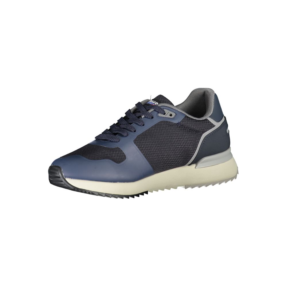 Blauer Dapper Blue Sneakers with Contrast Detailing featuring lace-up design and durable materials for an active lifestyle.