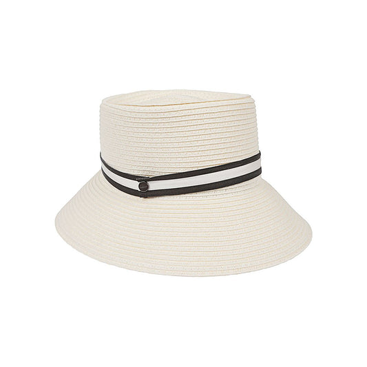 Borsalino Borsalino Hats Cream 23404707A0-P25 LDin,Spring - Summer 2025,Women,Women > Accessories,Women > Accessories > Scarves Hats & Gloves,Yes Eu