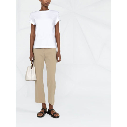 Brunello Cucinelli Chain-trim round-neck t-shirt Topwear