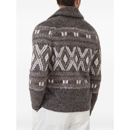 Brunello Cucinelli Sweaters Bordeaux Topwear