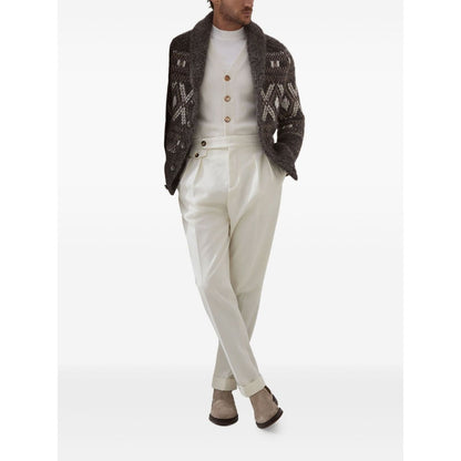 Brunello Cucinelli Sweaters Bordeaux Topwear