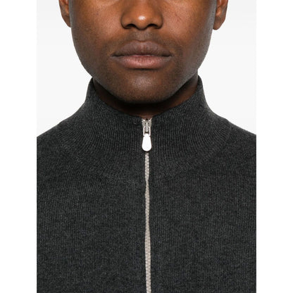 Brunello Cucinelli Sweaters Grey Topwear