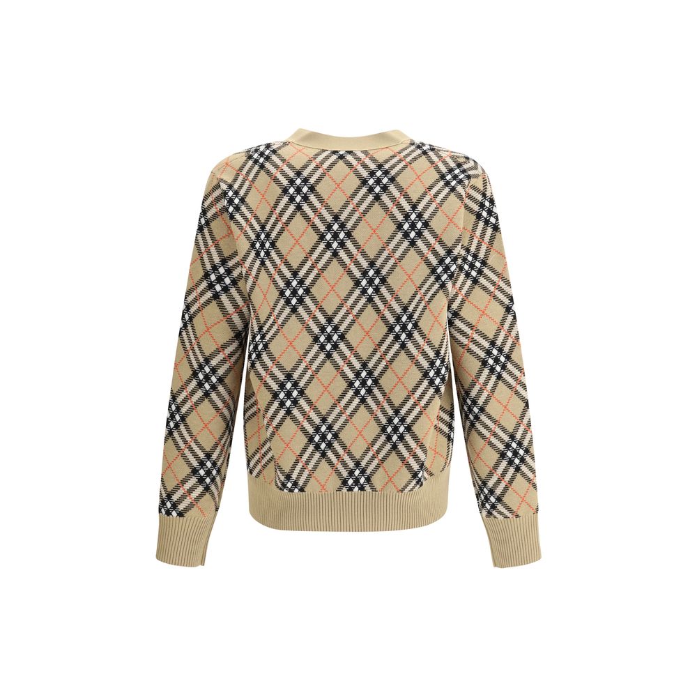 Burberry Beige Wool Cardigan