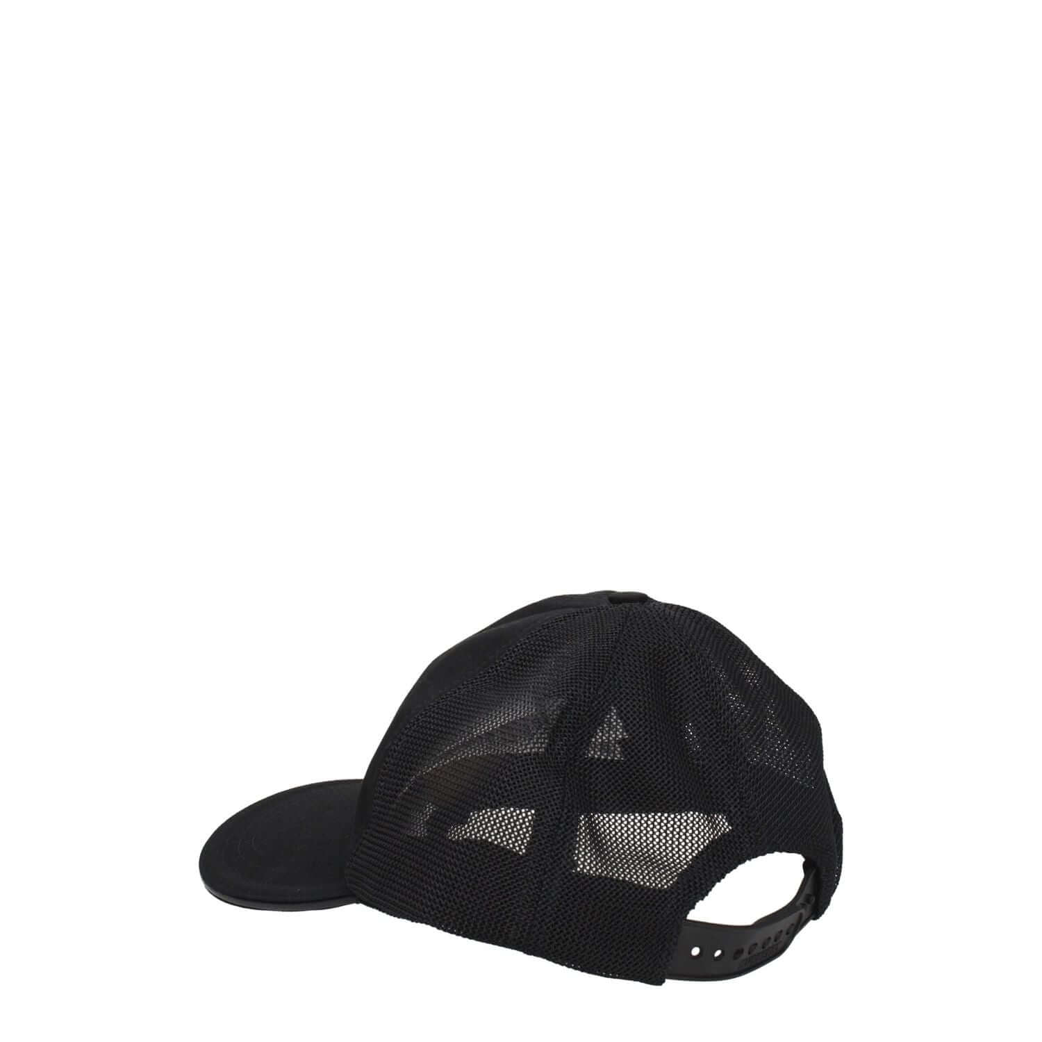 Burberry Black Cotton Cap (Baseball Hat)