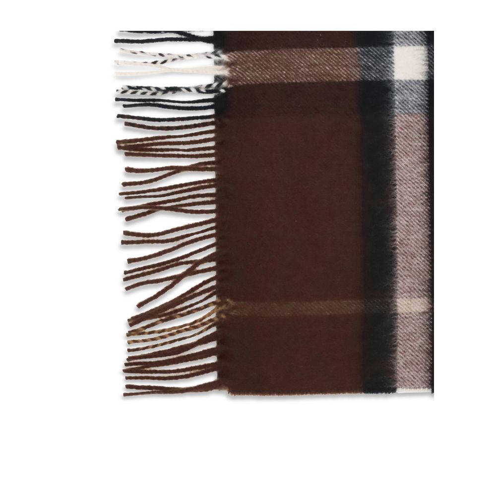 Burberry Brown Cashmere Scarf