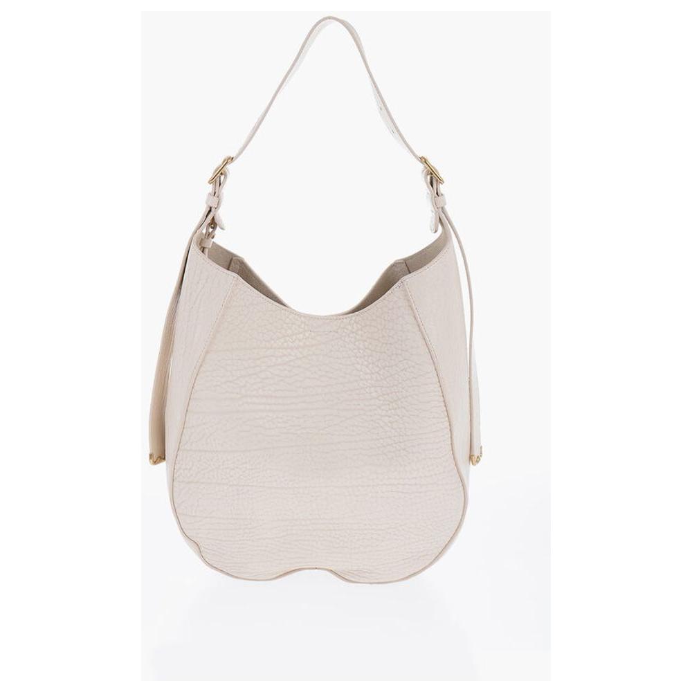 Front view with bag zipped and handles upright.