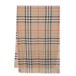 Burberry Check wool and silk scarf Scarves Hats & Gloves