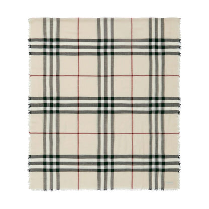 Burberry Check wool scarf